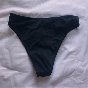 Tiger Mist Swim - Black high waisted swim bottoms Tiger Mist Swim - Black high waisted swim bottoms